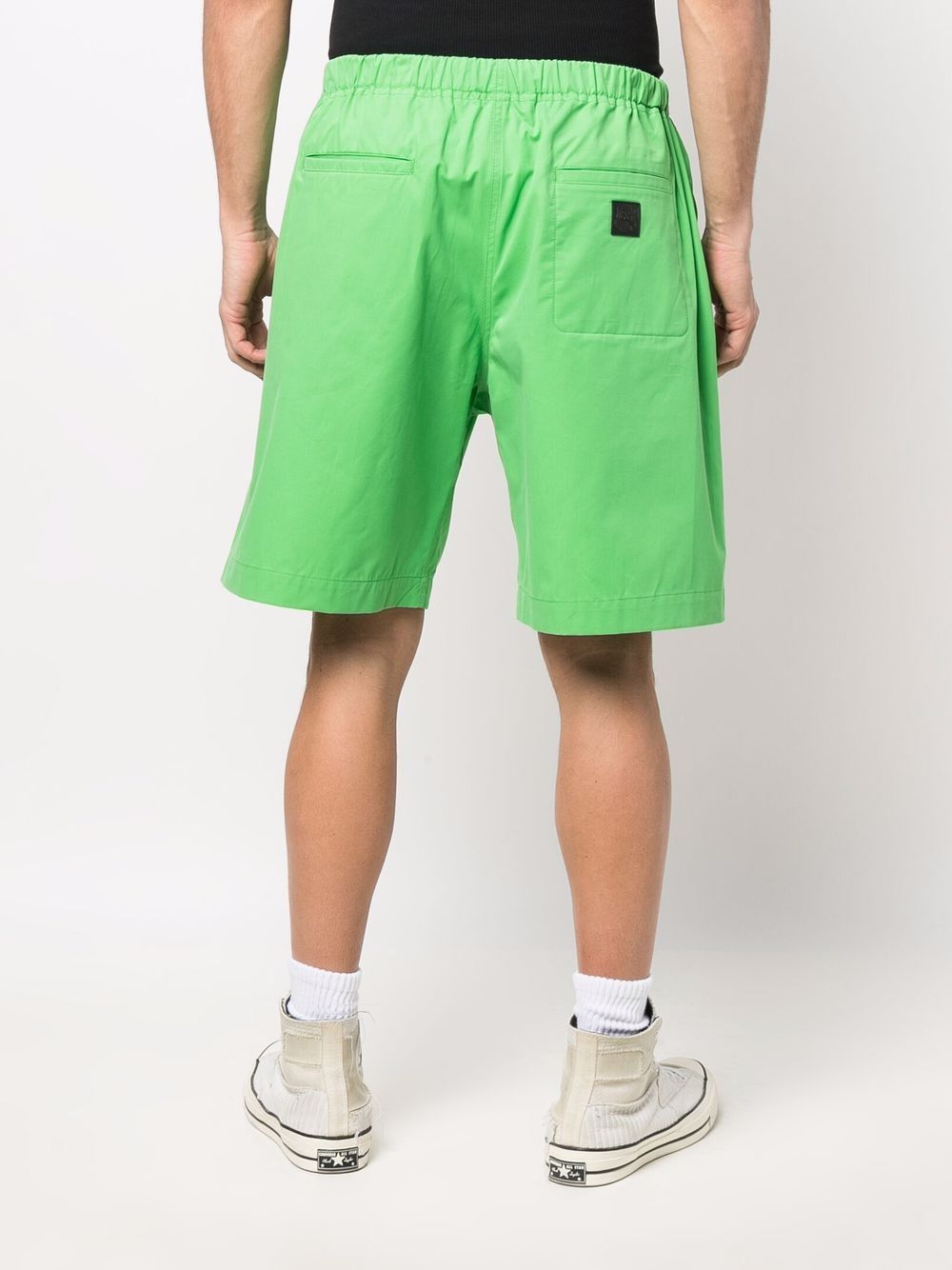 Kenzo buckle-fastened cotton shorts Men