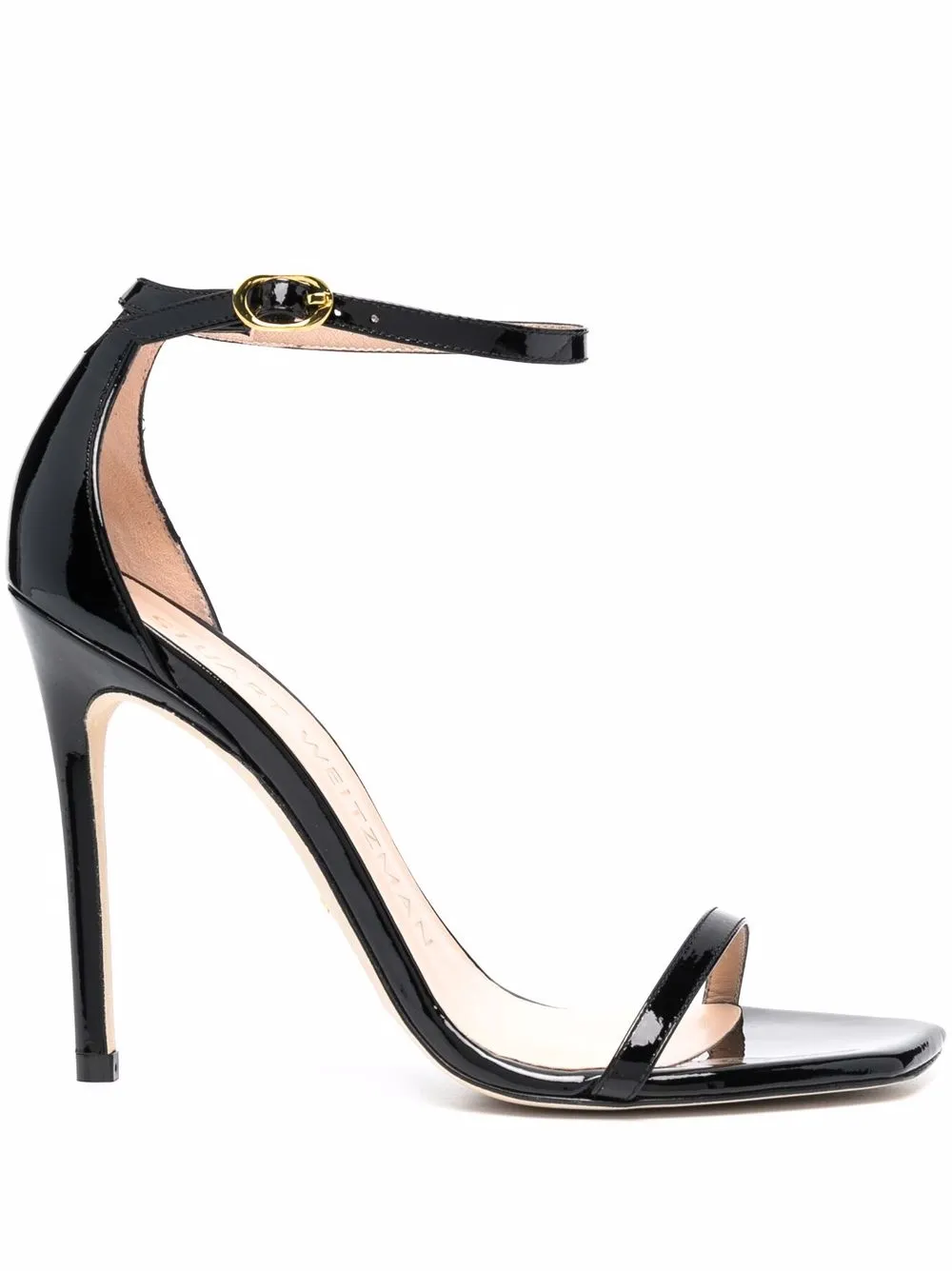 

Stuart Weitzman sandalias de charol - Negro