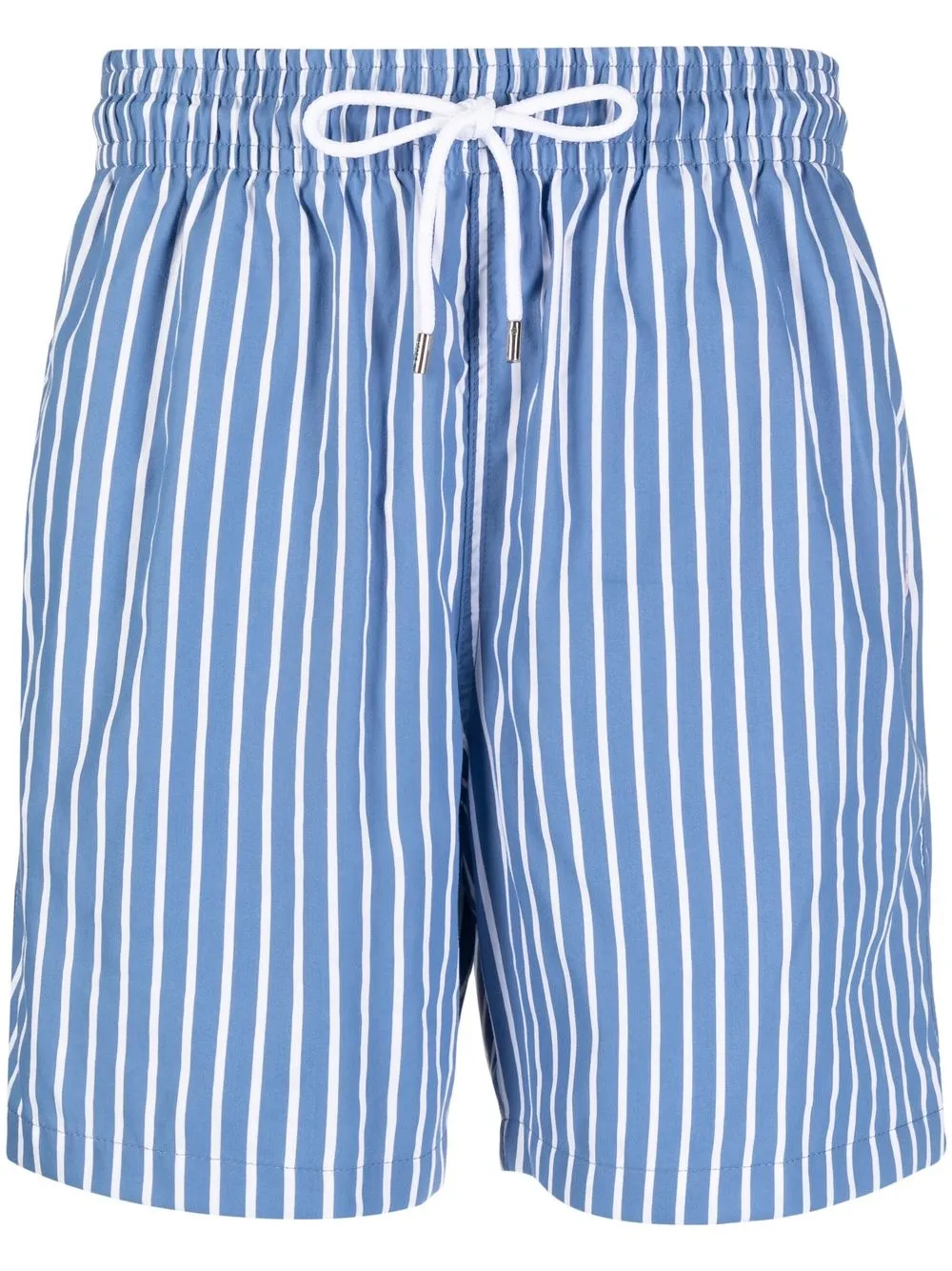 

Derek Rose pinstripe swim shorts - Blue