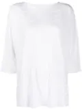 Le Tricot Perugia round neck t-shirt - White