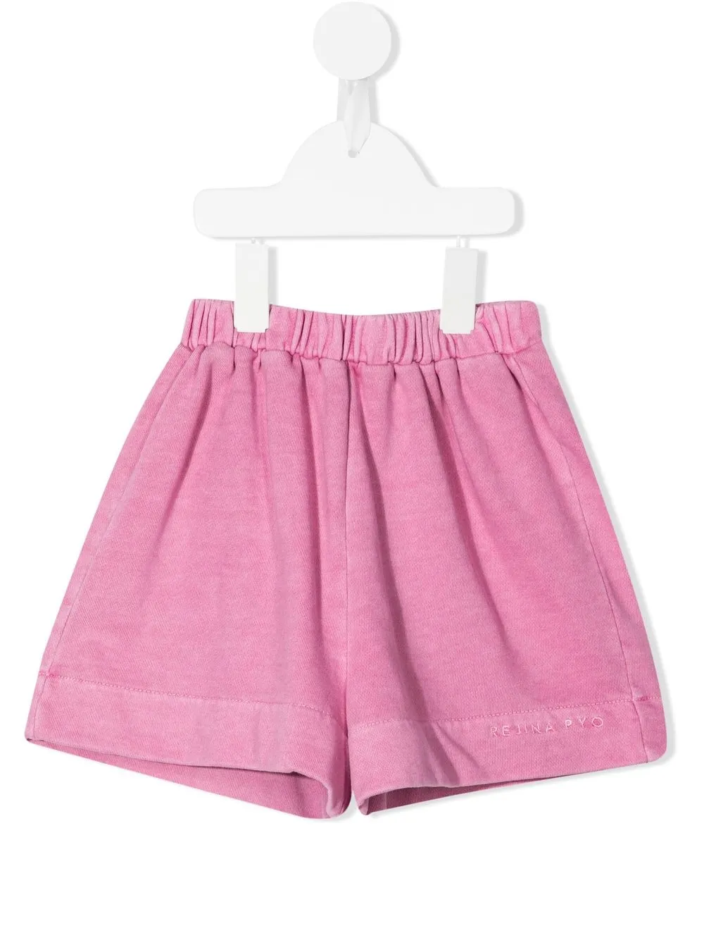 rejina pyo short de sport miki en coton biologique - rose