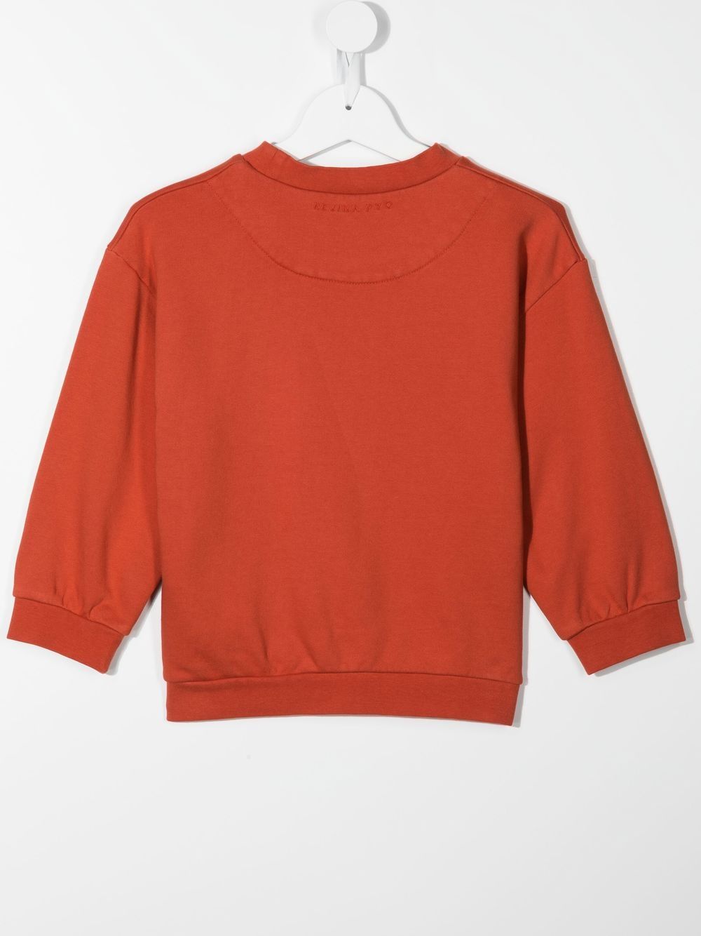 Rejina Pyo Luka logo-print organic cotton sweatshirt - Brown