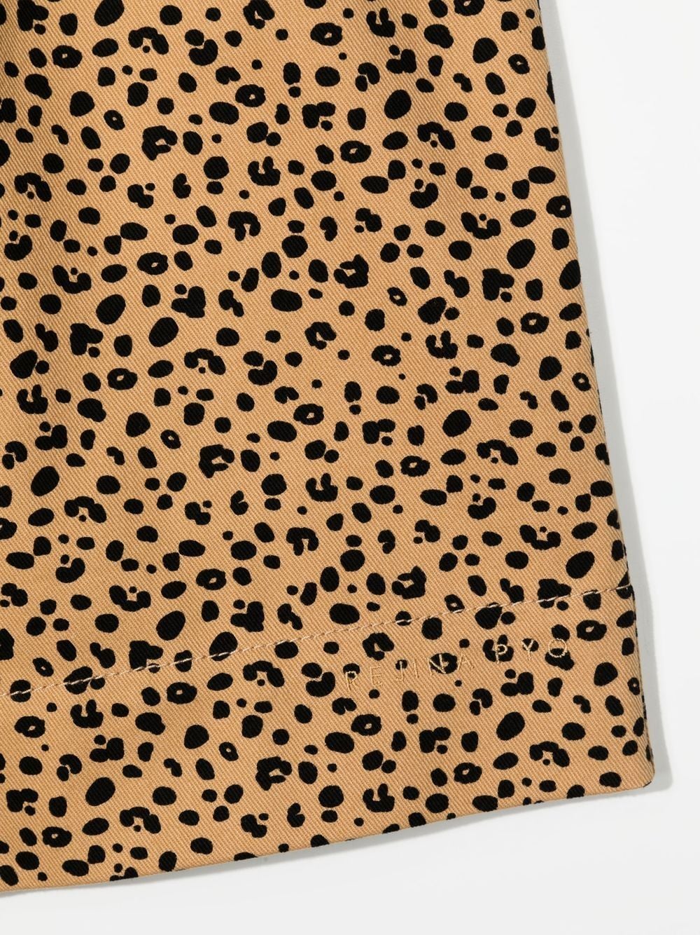 Shop Rejina Pyo Leo Leopard-print Trousers In Brown