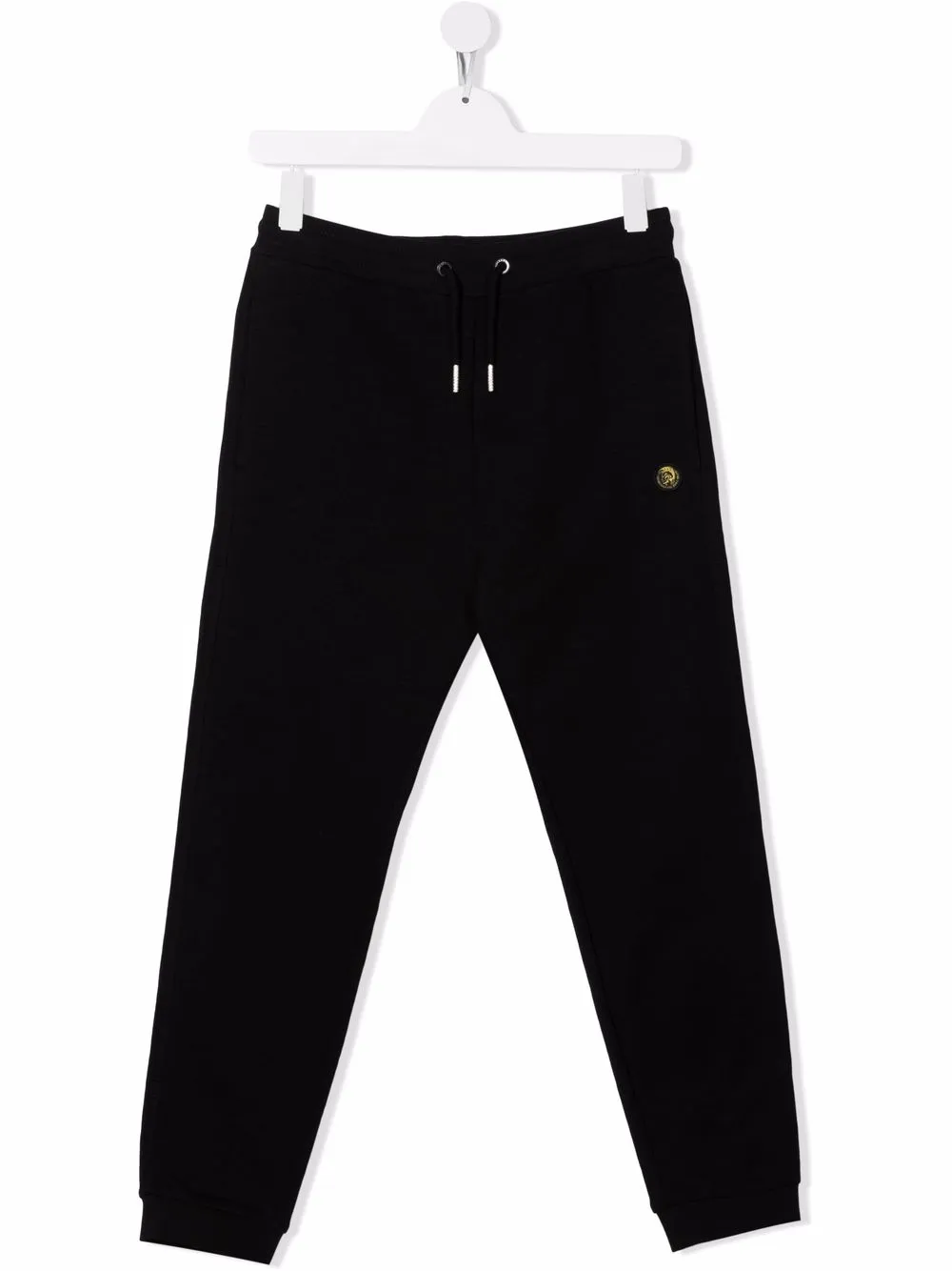 

Diesel Kids TEEN logo-plaque trackpants - Black