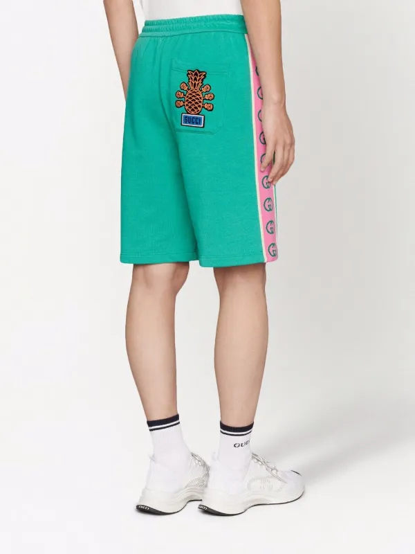 gucci tape shorts