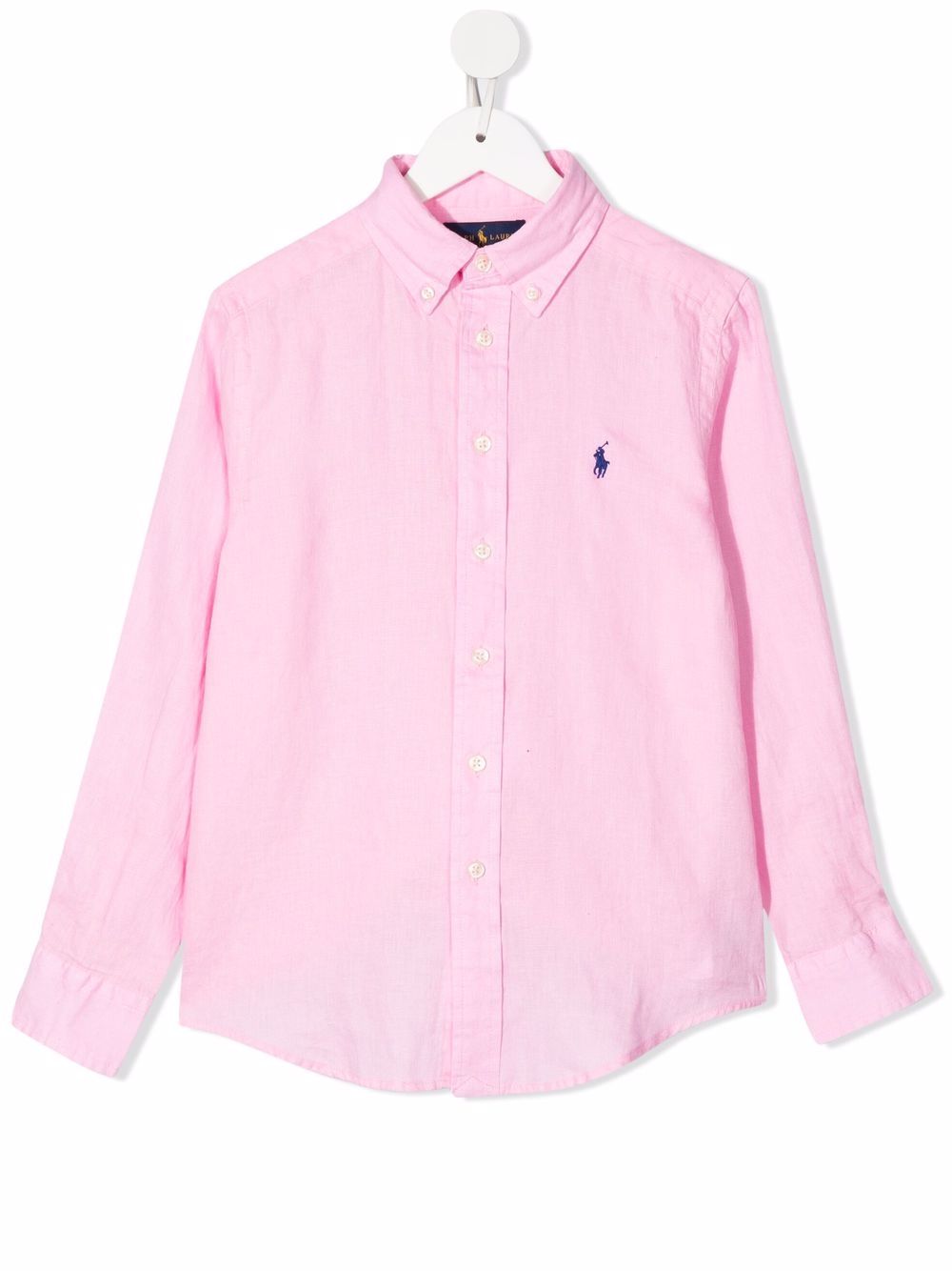 Image 1 of Ralph Lauren Kids Polo Pony button-down shirt