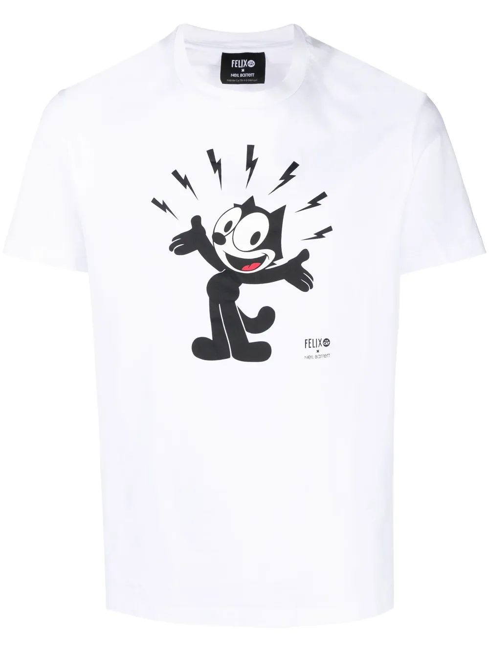 

Neil Barrett playera de Neil Barret x Felix the Cat - Blanco