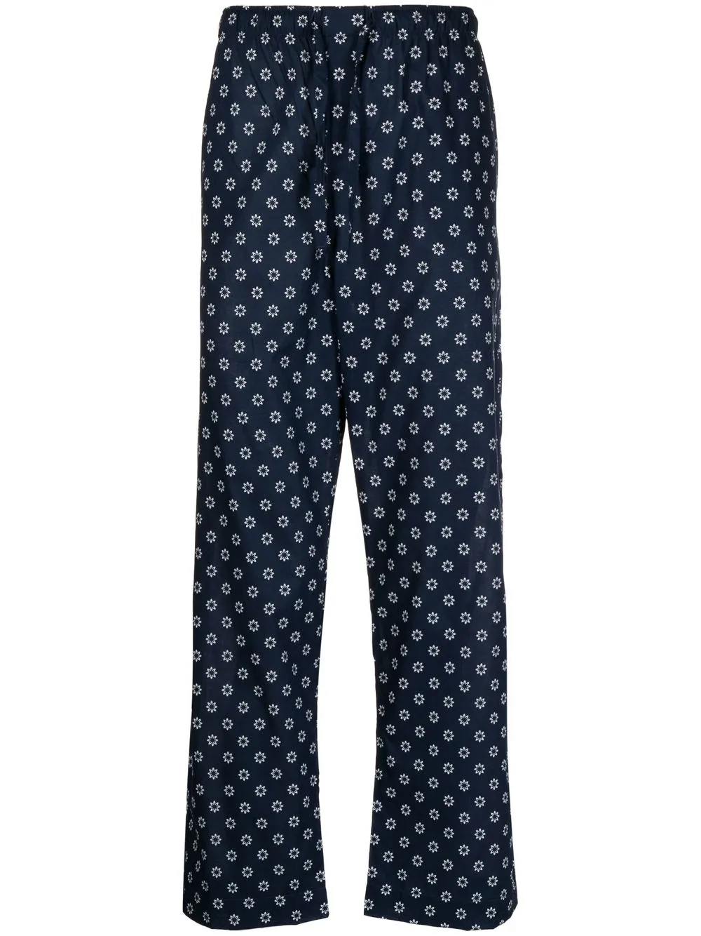 

Derek Rose pantalones de pijama con estampado floral - Azul