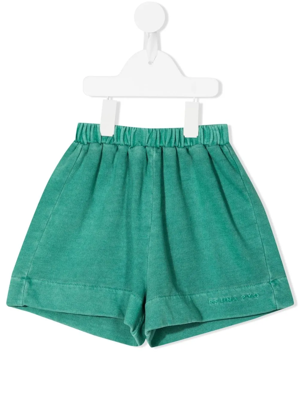 rejina pyo short de sport miki en coton biologique - vert