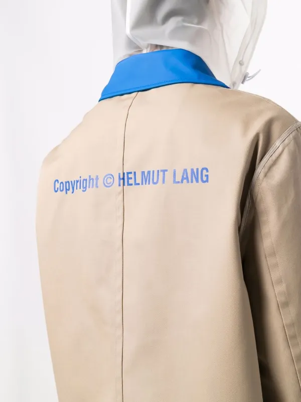 Helmut Lang colour-block single-breasted Jacket | Neutrals