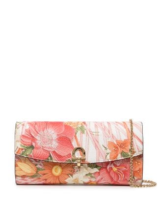 Ferragamo floral-print Clutch Bag - Farfetch