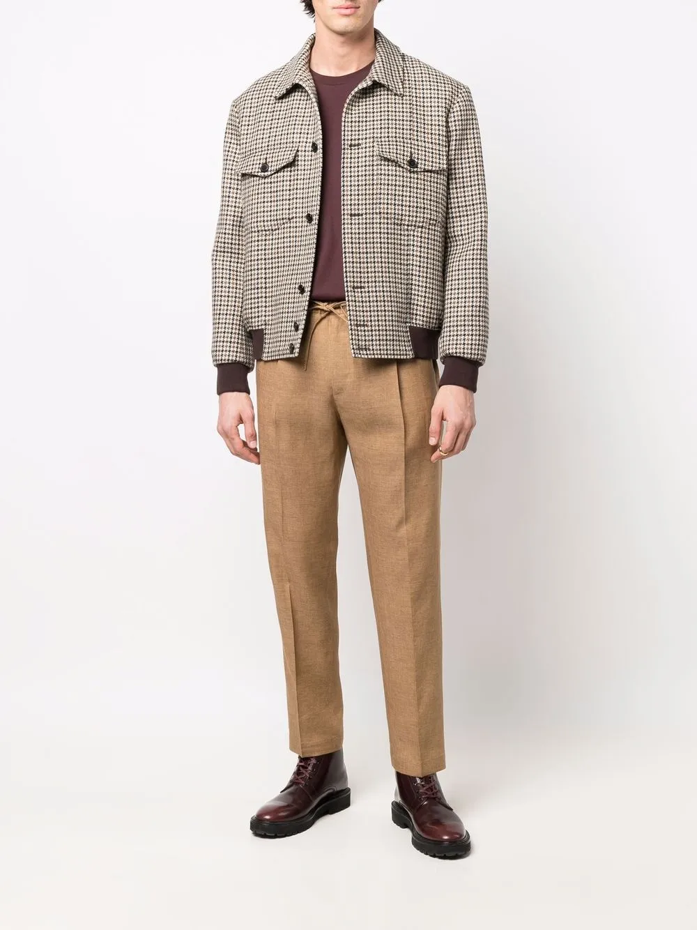 Briglia 1949 Straight broek - Bruin