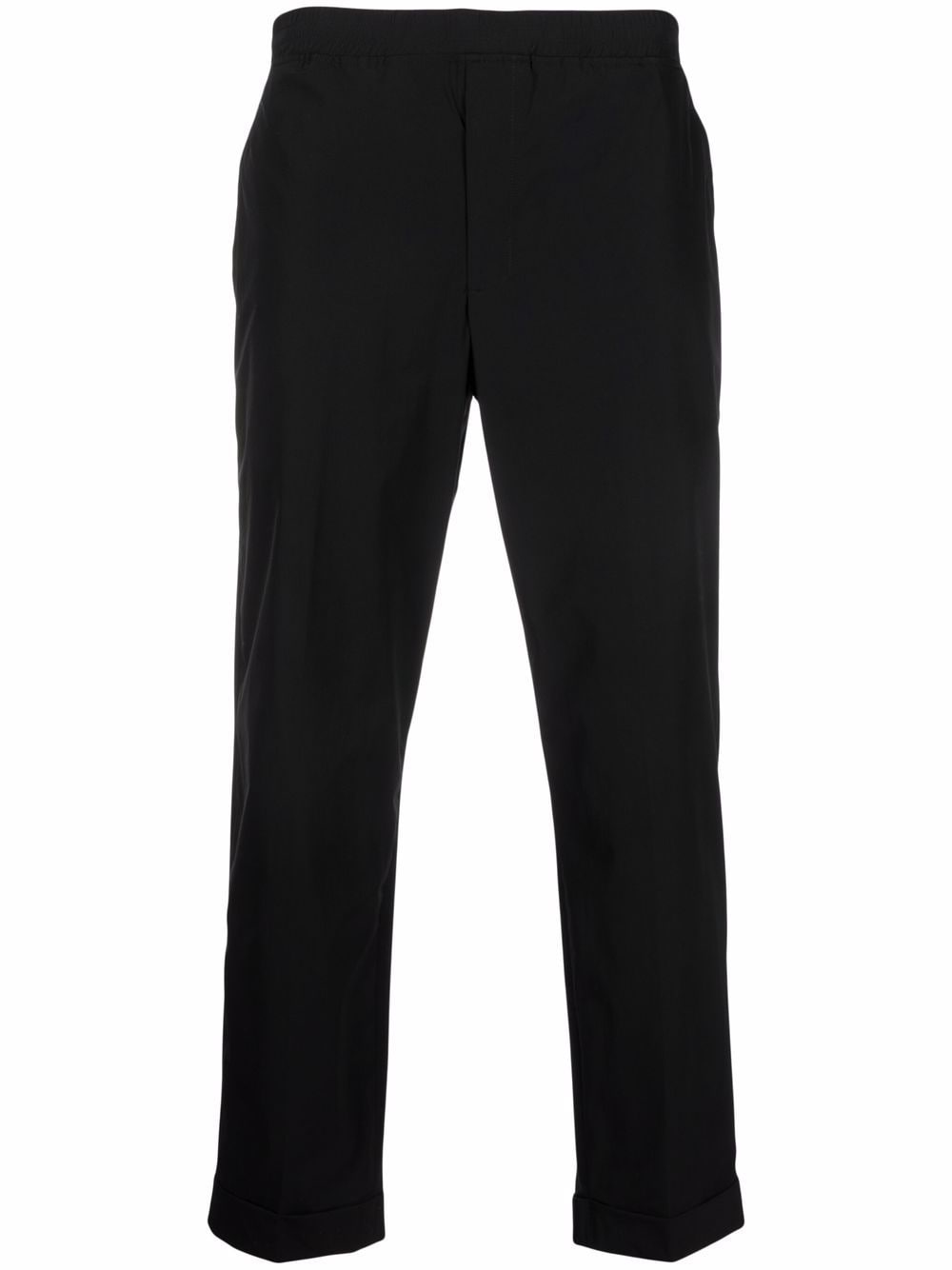 

Neil Barrett pantalones capri con pretina elástica - Negro