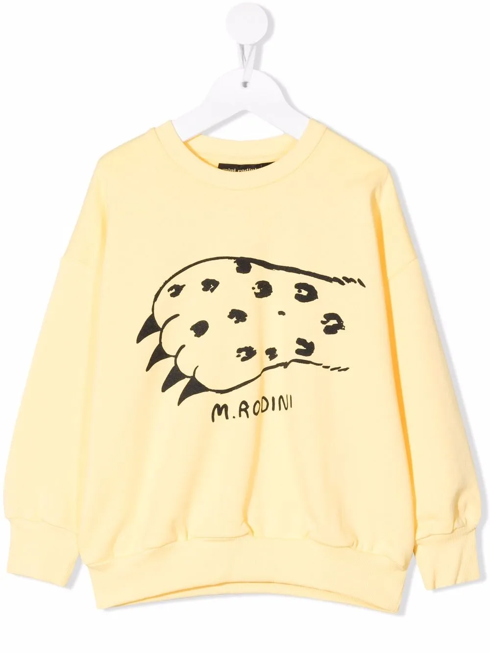 

Mini Rodini sudadera con estampado gráfico - Amarillo