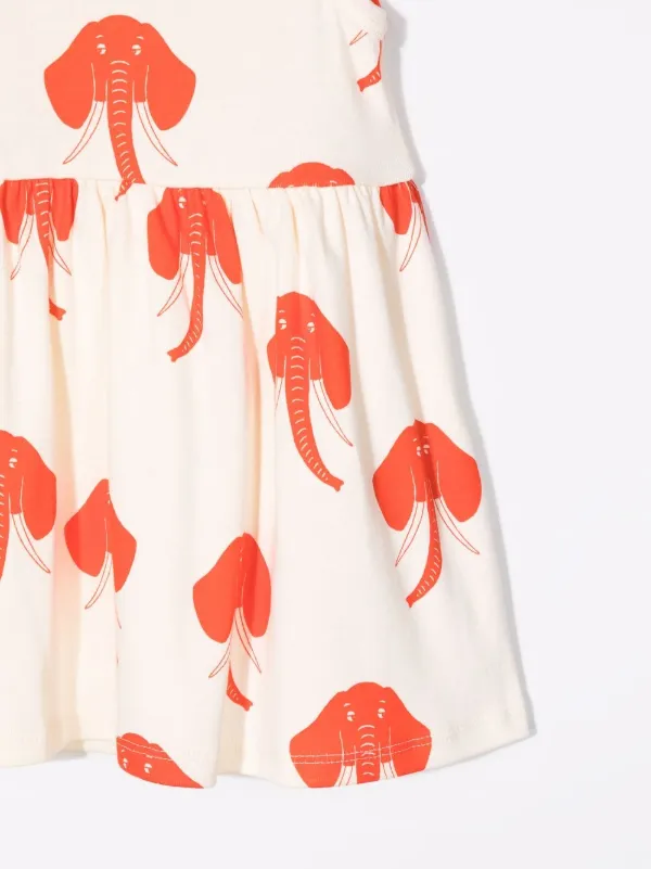 Shop Mini Rodini elephant-print 