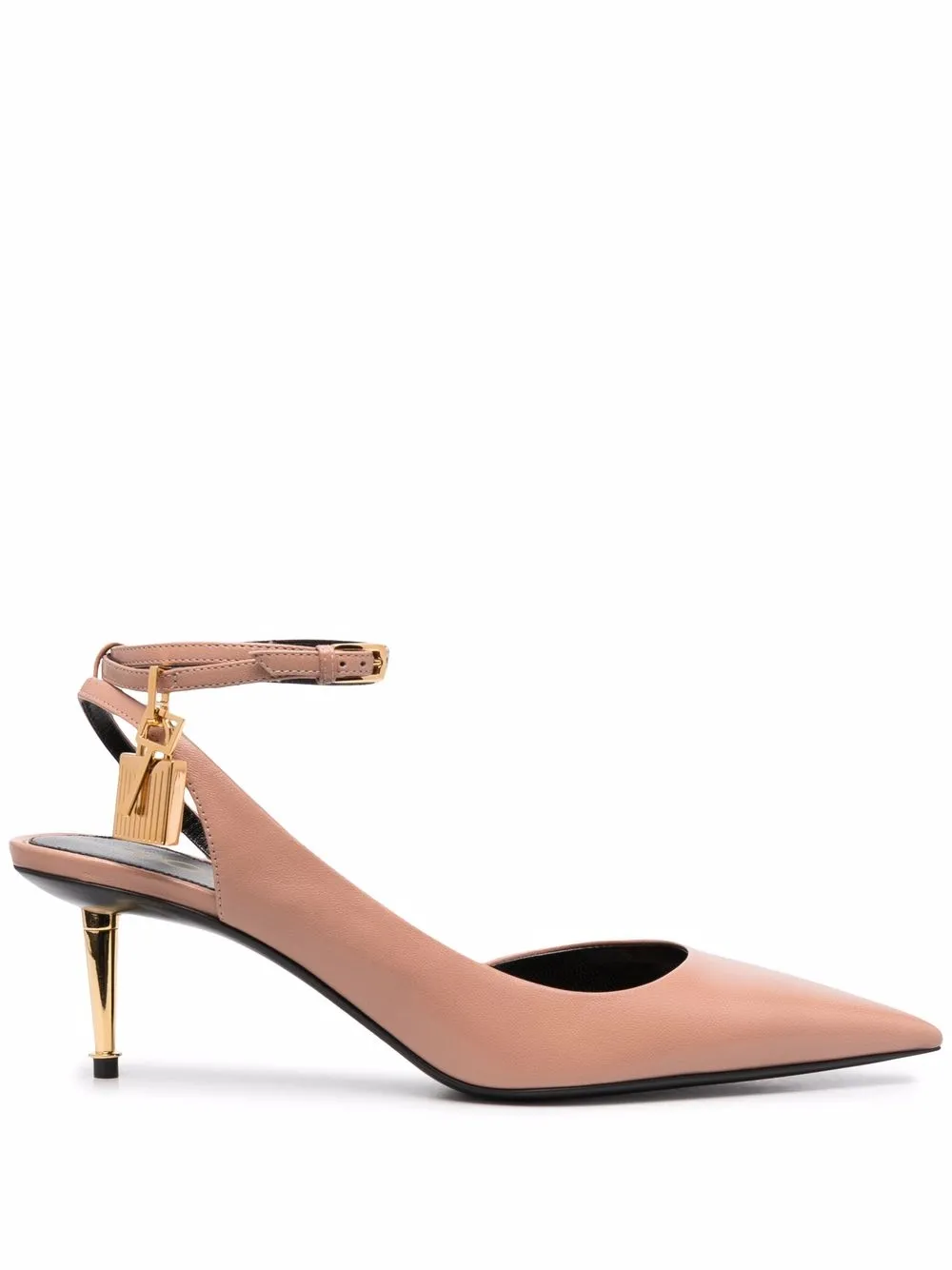 TOM FORD Leren pumps Beige