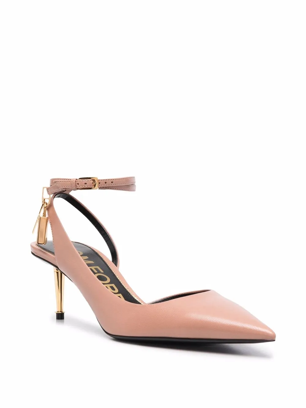 TOM FORD Leren pumps Beige