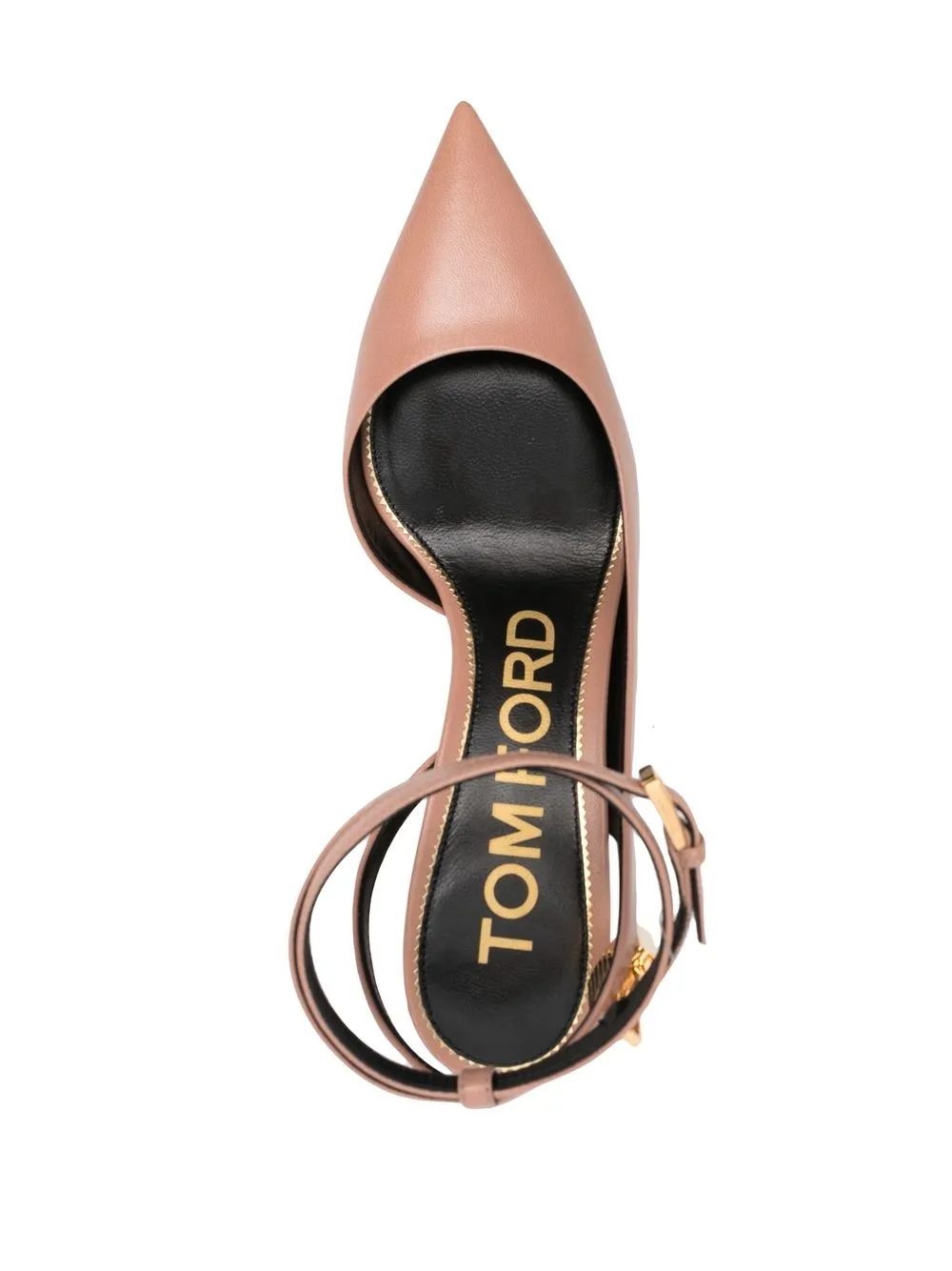 TOM FORD Leren pumps Beige