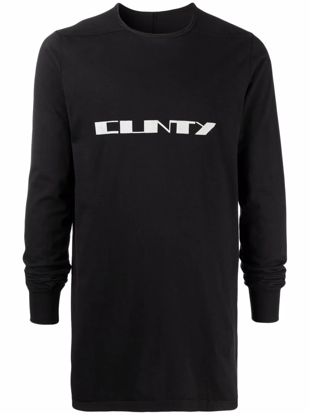 Rick Owens DRKSHDW топ из органического хлопка с логотипом