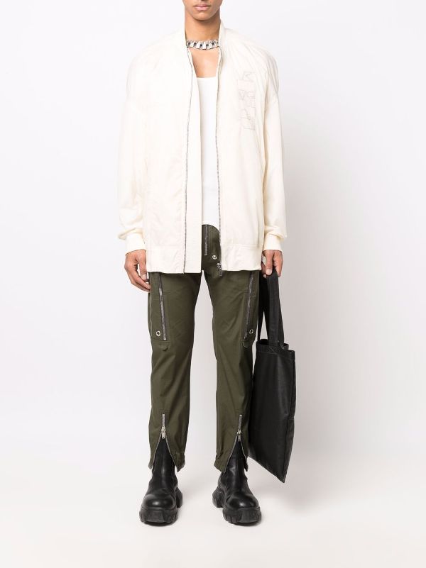 rick owens long bomber