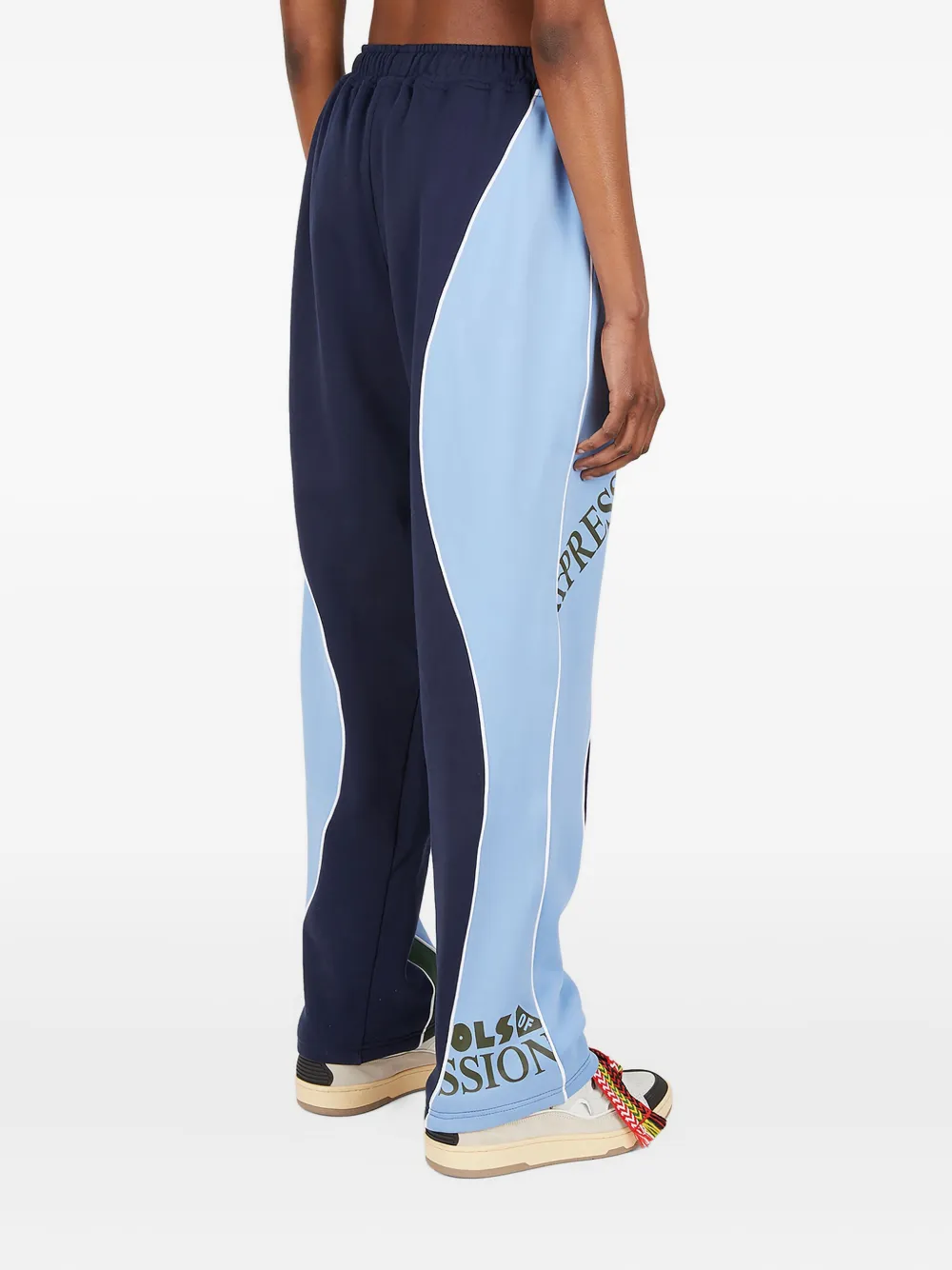 Ahluwalia Femi Panelled Wave Track Pants