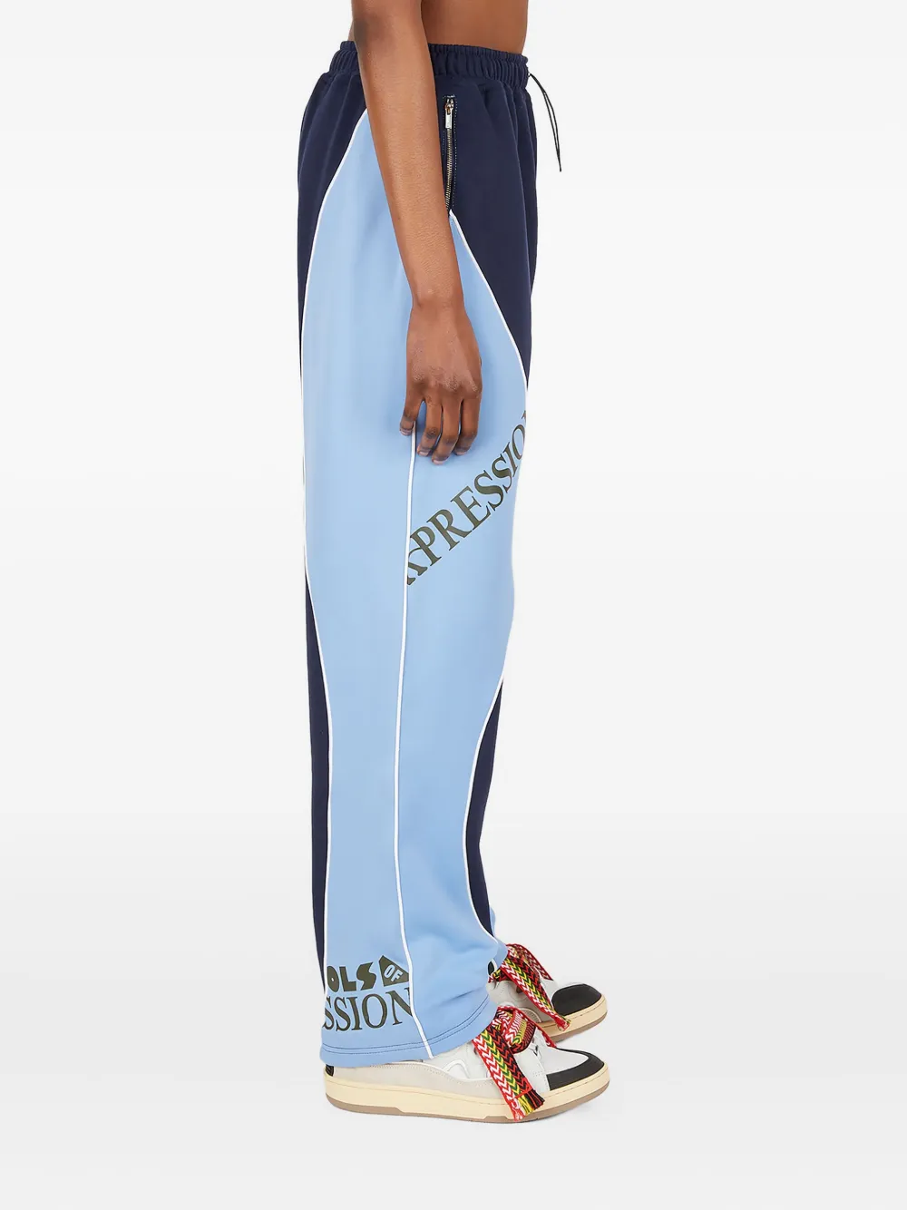 Ahluwalia Femi Panelled Wave Track Pants