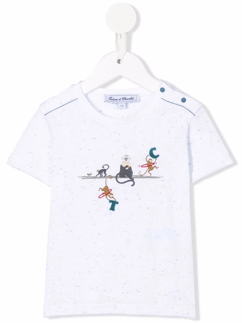 

Tartine Et Chocolat playera con estampado gráfico - Blanco