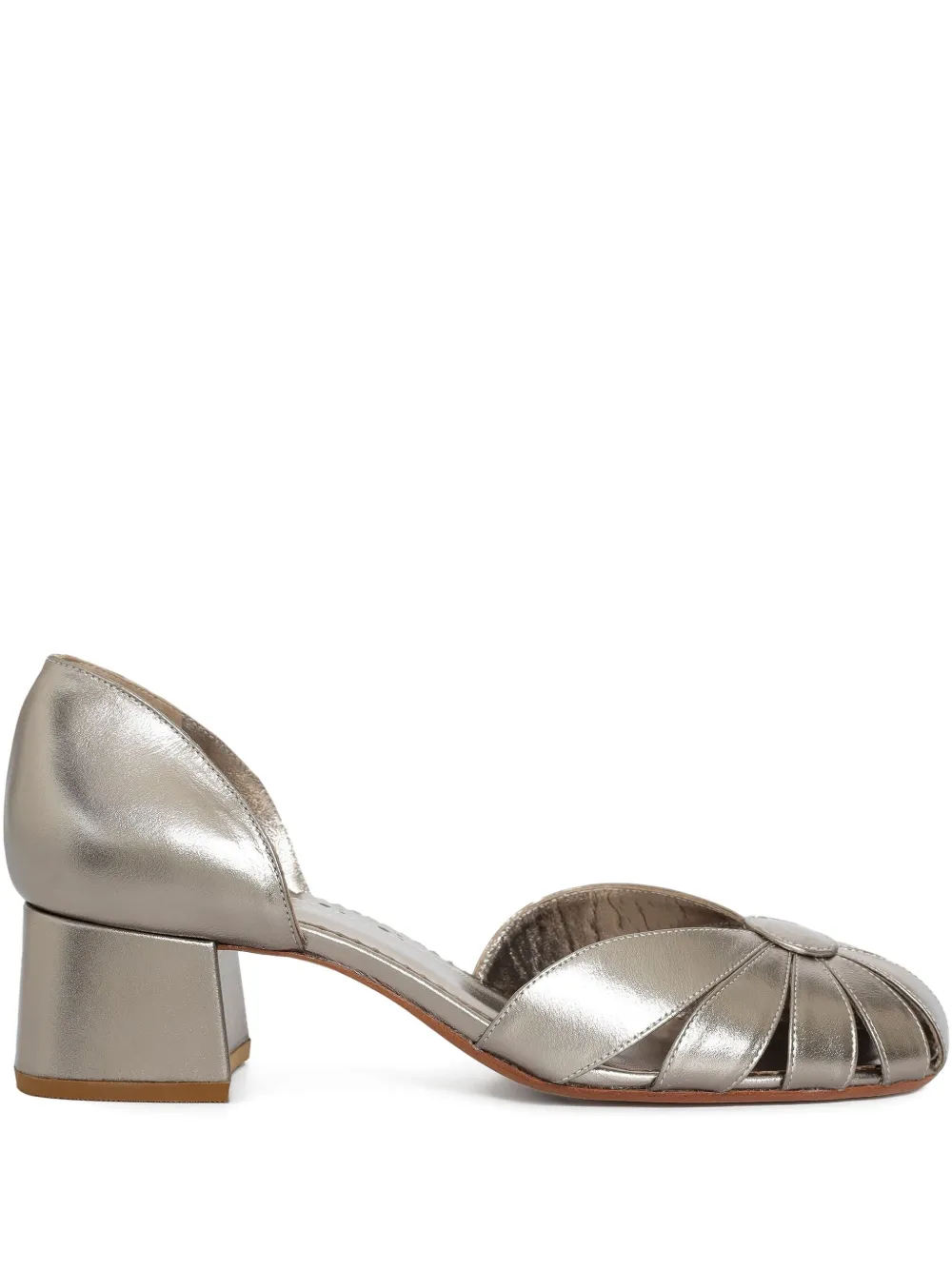 Sarah Chofakian D'orsay Marjorie pumps | Grey | Image 1