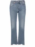 3x1 raw-hem straight-leg jeans - Blue