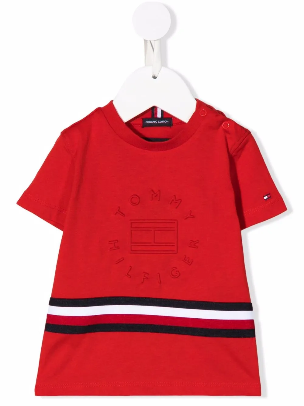 

Tommy Hilfiger Junior logo embroidered T-shirt