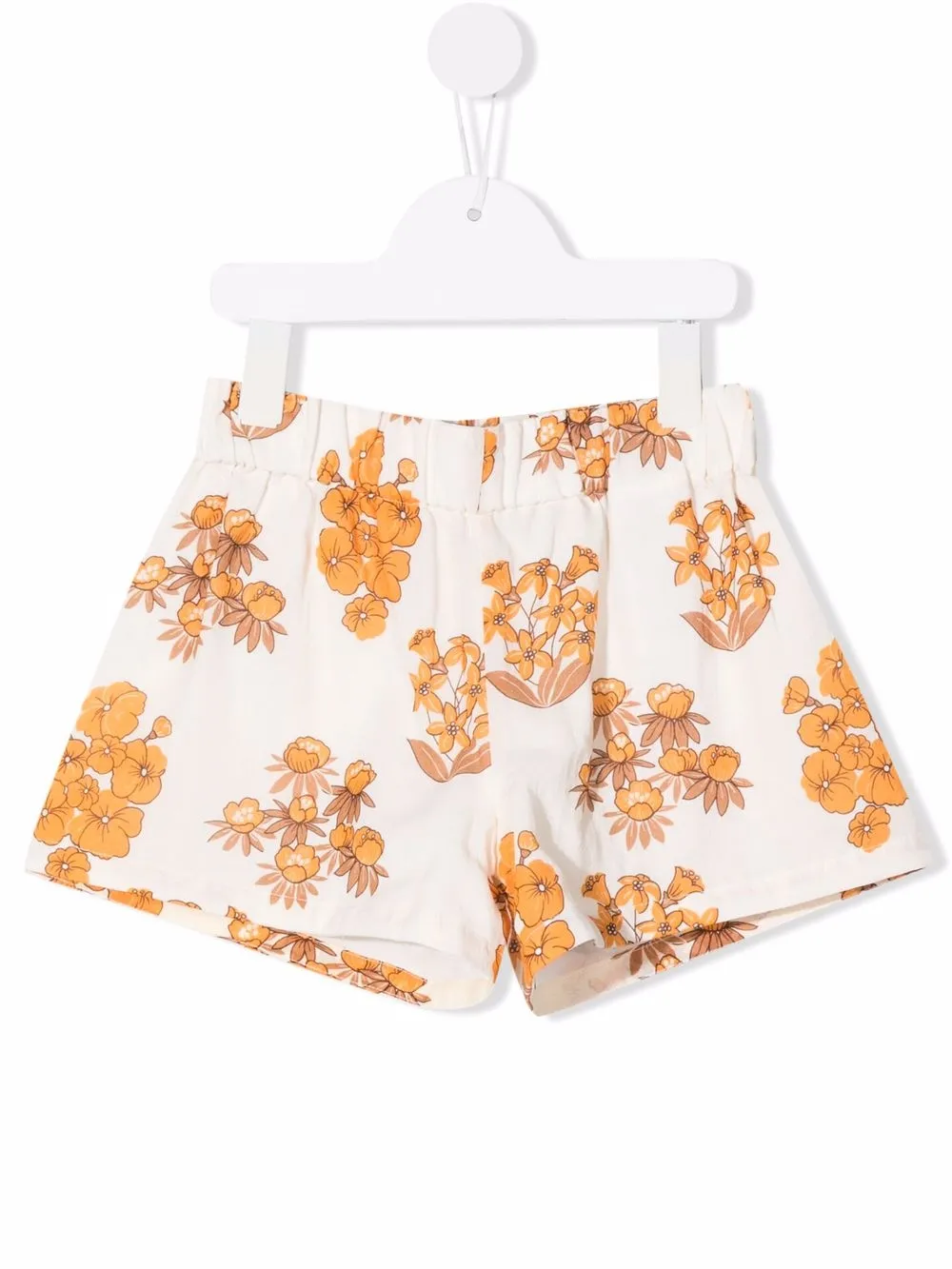 

Mini Rodini shorts con estampado floral - Neutro