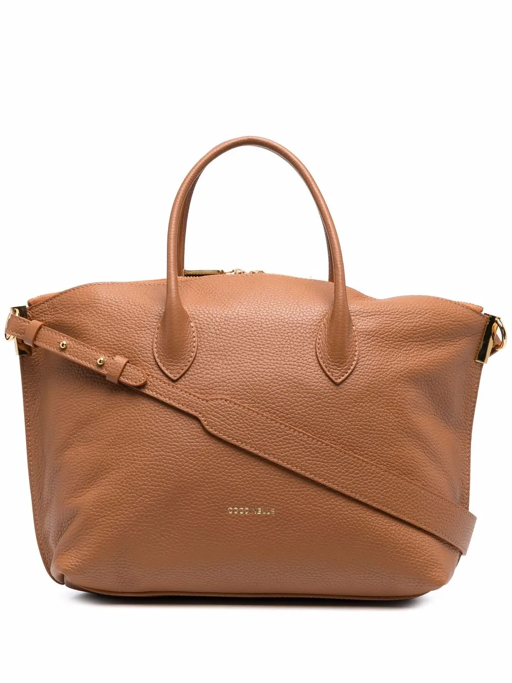 фото Coccinelle сумка-тоут с тисненым логотипом