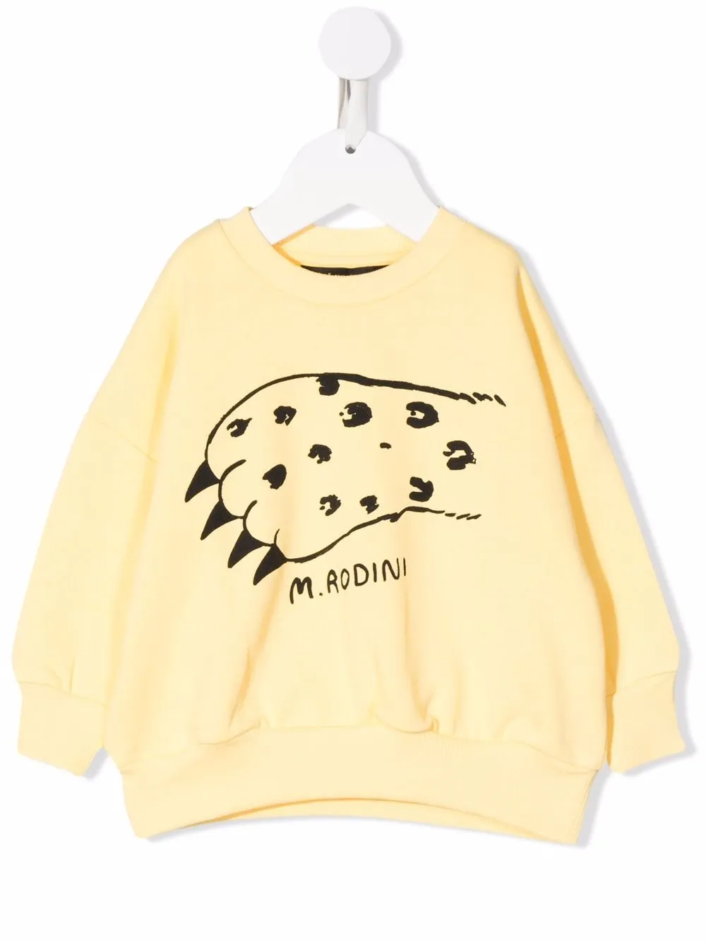 

Mini Rodini sudadera con estampado gráfico - Amarillo