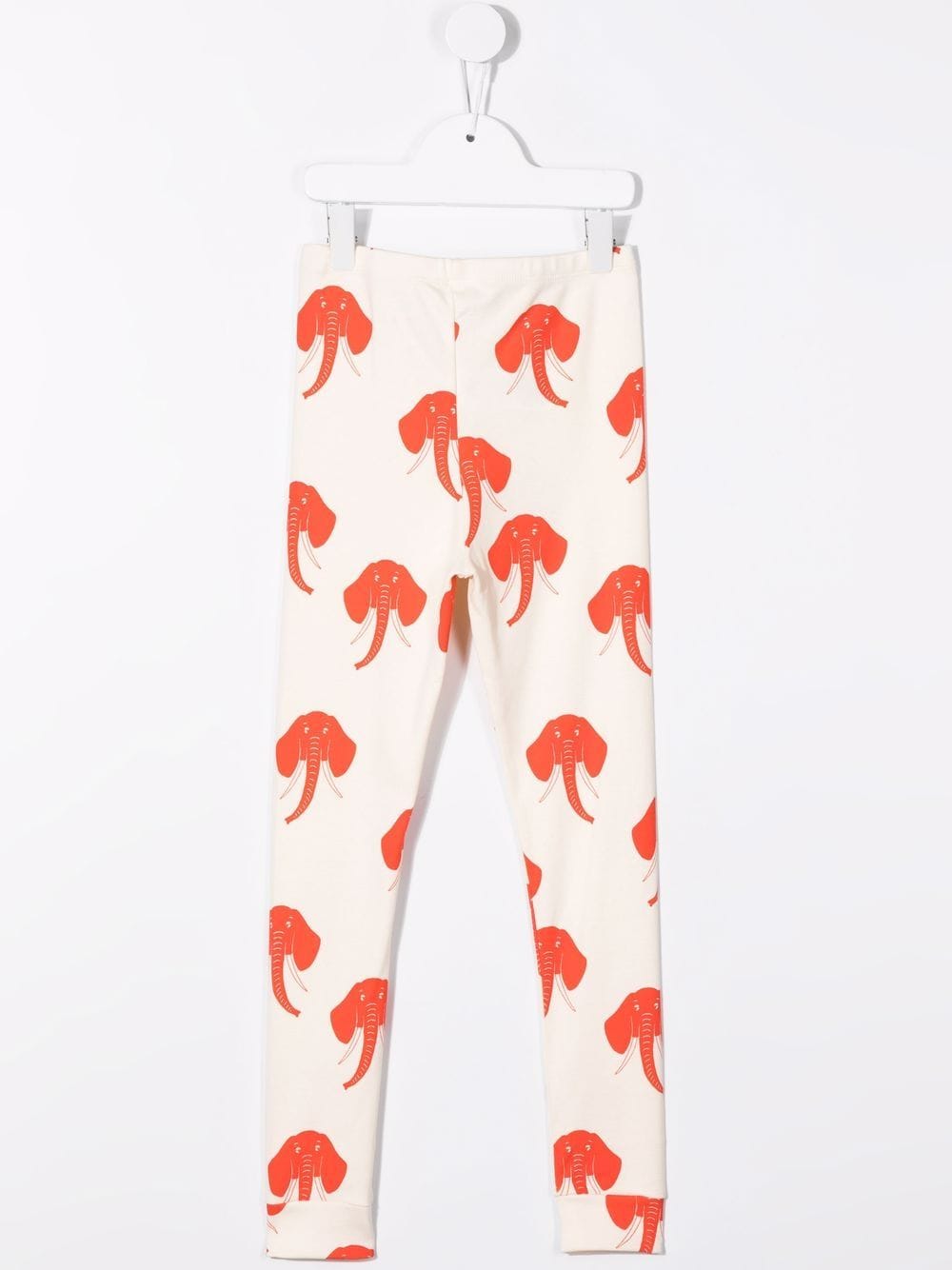 Mini Rodini Legging met olifantprint - Beige