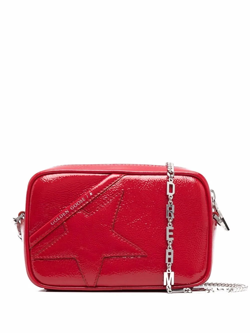 Star high-shine crossbody bag