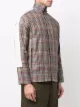 Ahluwalia check-print zipped jacket