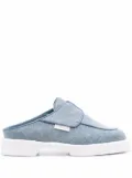 Le Silla Yacht almond-toe mules - Blue