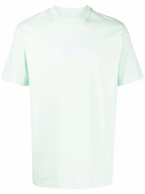 Carhartt WIP playera con logo bordado 