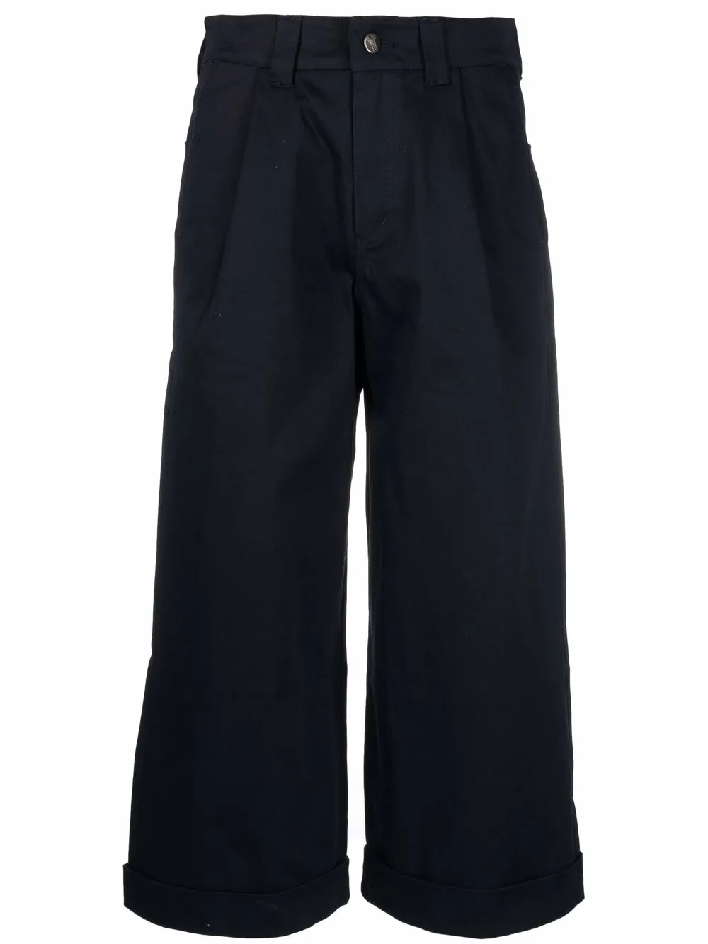 

Société Anonyme pantalones capri anchos - Azul