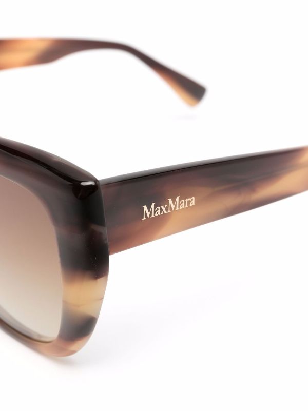 max mara tortoise shell sunglasses