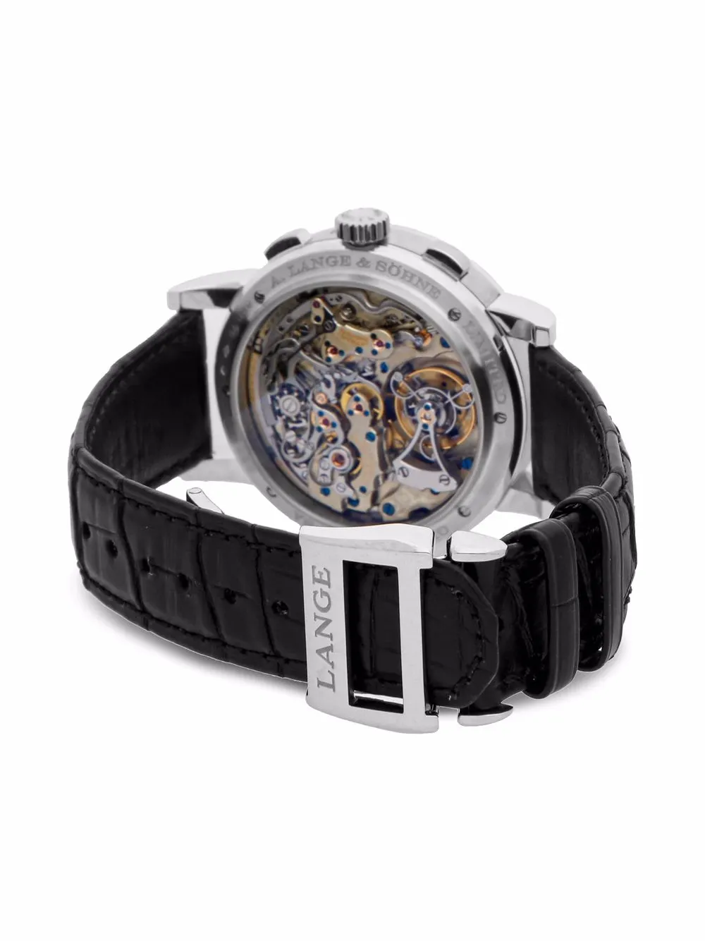 Pre owned A Lange Sohne Saxonia Datograph Perpetual Calendar 