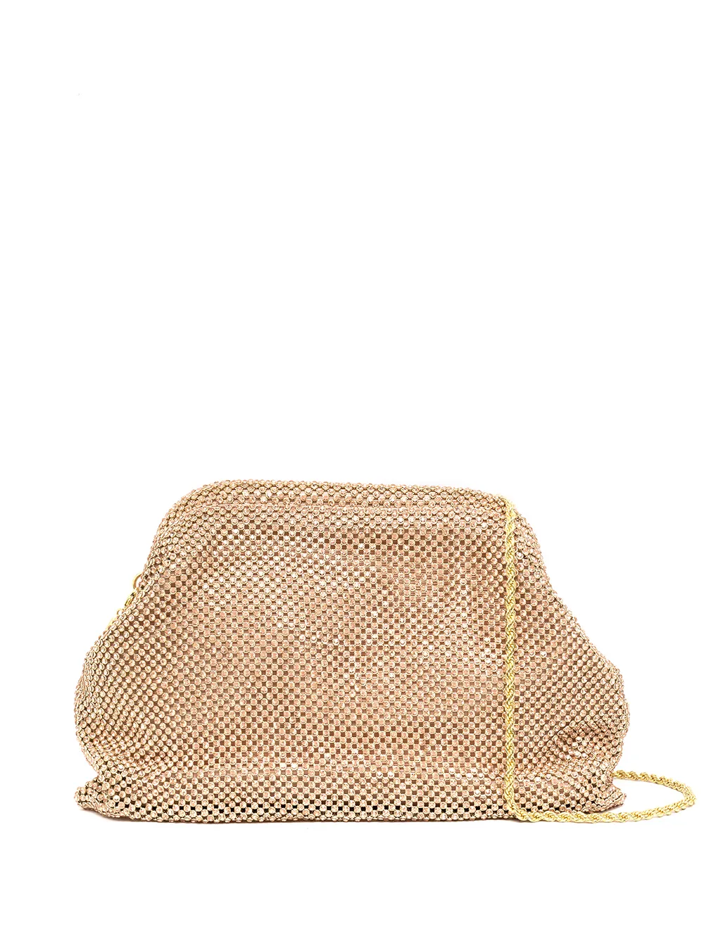 

Loeffler Randall Doreen diamanté frame pouch - Pink