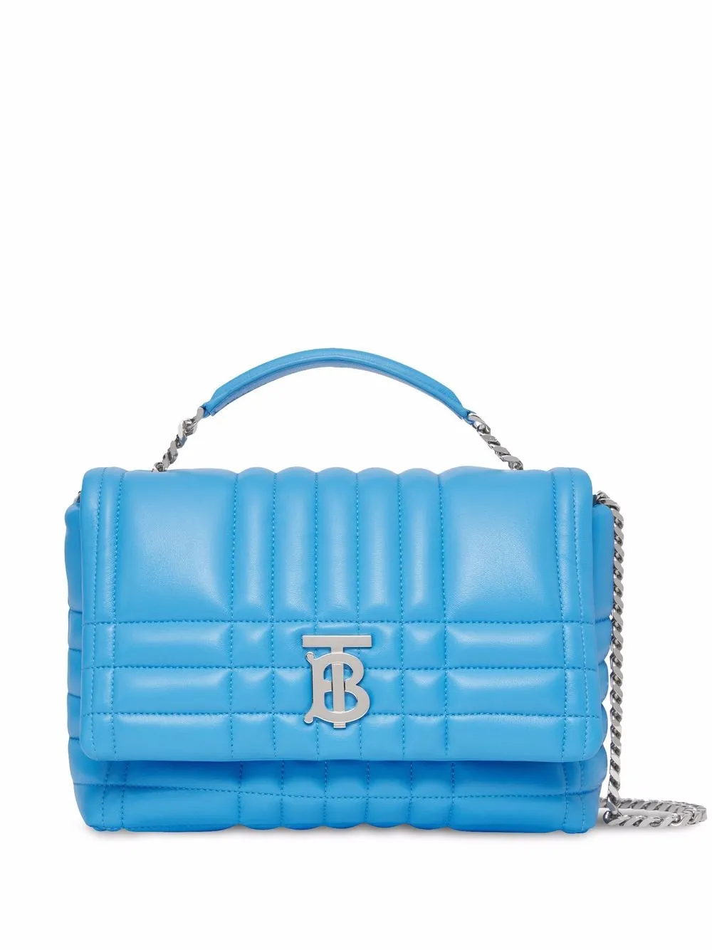 

Burberry bolsa satchel Lola pequeña - Azul