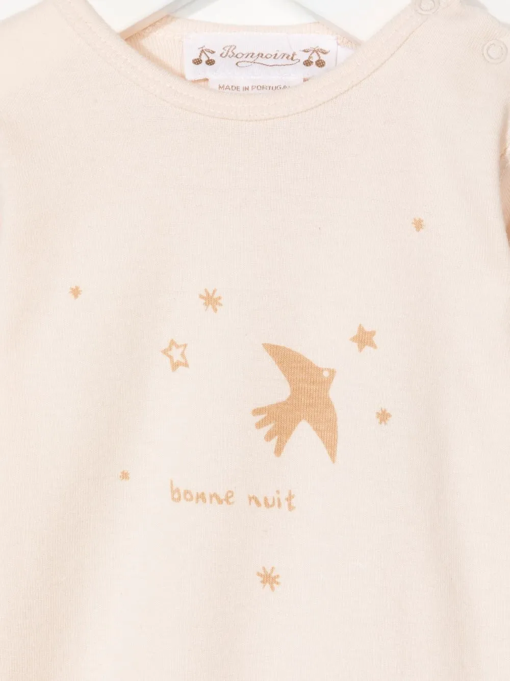  Bonpoint Tutina Con Stampa - Toni Neutri 
