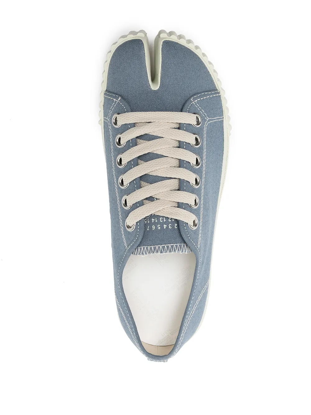 Maison Margiela Tabi-toe low-top sneakers Blue