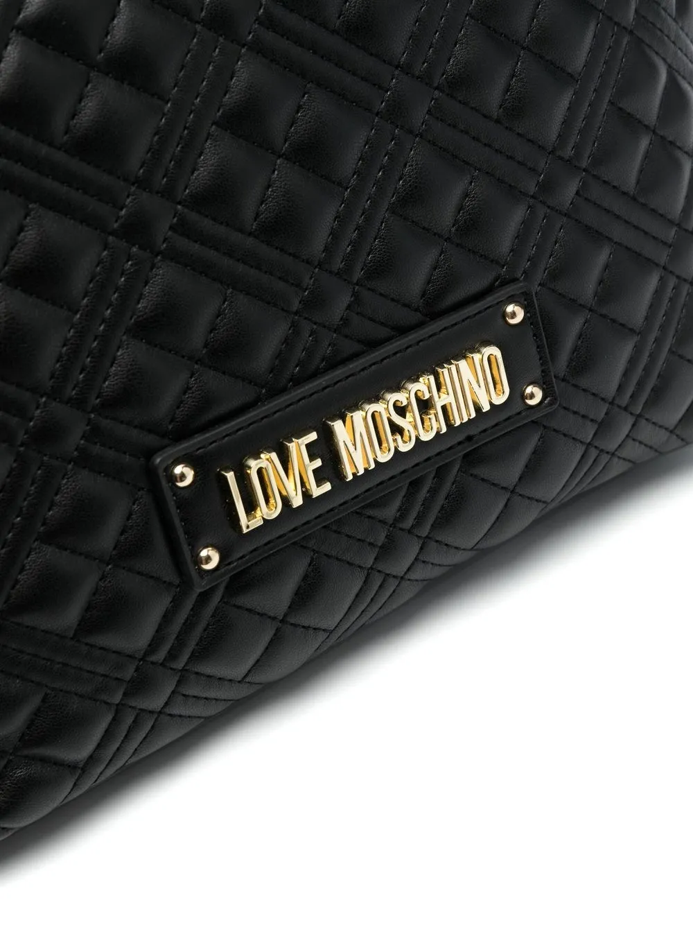 Love Moschino Diamond Quilted Tote Bag Farfetch