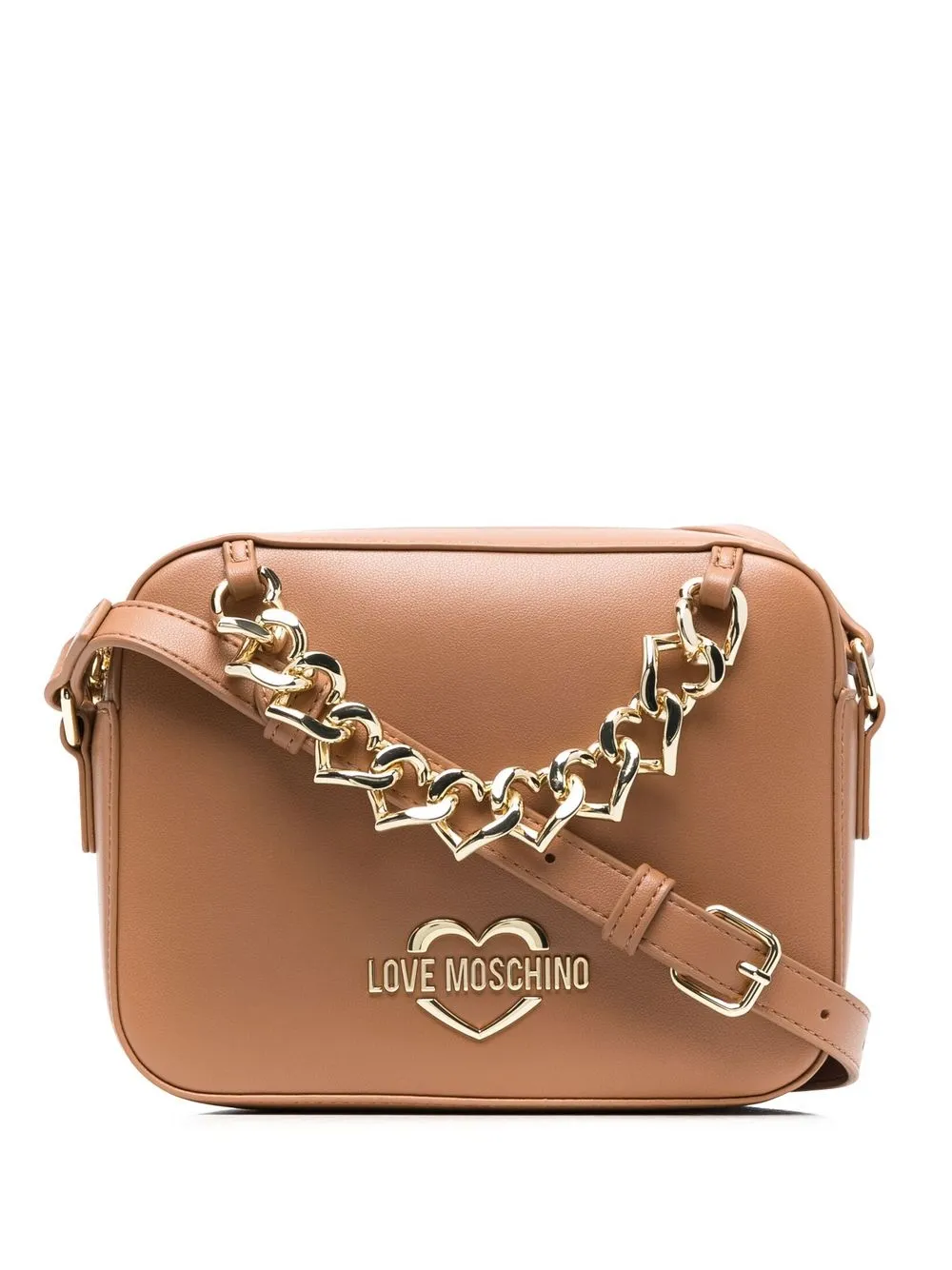 logo love crossbody top zip