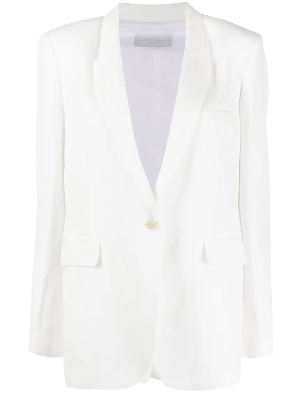 Fabiana Filippi blazer con botones | blanco | Image 1