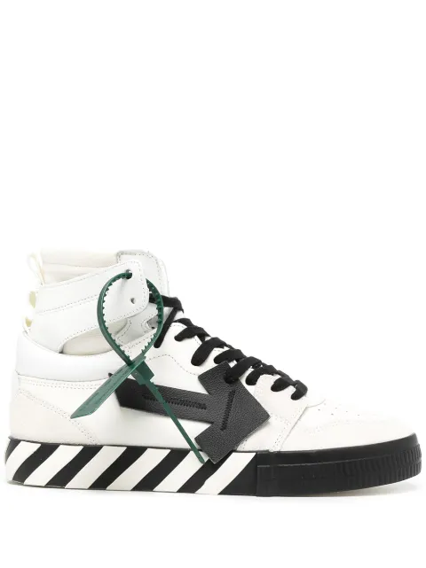 Off-White tenis altos Vulcanized