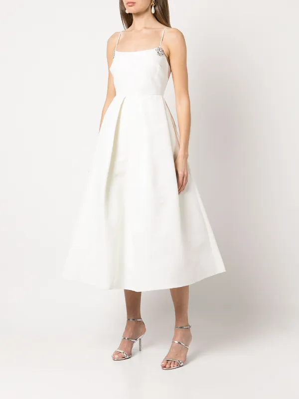 Sachin & Babi Audra crystal-embellished Flared Midi Dress